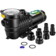 VIVOHOME 2.0 HP 6800 GPH Powerful Copper Motor Self Primming Dual Voltage in/Above Ground Swimming Pool Pump 1.5