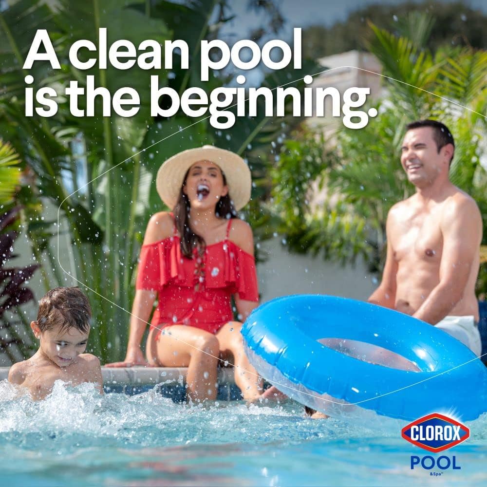 Clorox Pool&Spa XtraBlue 3” Swimming Pool Chlorinating Tablets, Kills Bacteria & Stops Algae (25 LB) Clorox Pool&Spa XtraBlue 3” Swimming Pool Chlorinating Tablets, Kills Bacteria & Stops Algae (25 LB) - Image 2