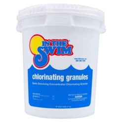 In The Swim Sodium Dichlor Chlorine Shock Granules for Sanitizing Swimming Pools – Fast Dissolving, pH Balanced Sanitizer – 40 Pound