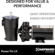 Hayward W3SP1580X15 Power Flo Pool Pump, 1.5 HP