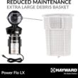 Hayward W3SP1580X15 Power Flo Pool Pump, 1.5 HP