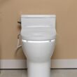 ALPHA BIDET JX2 Elongated Bidet Toilet Seat, White, Endless Warm Water