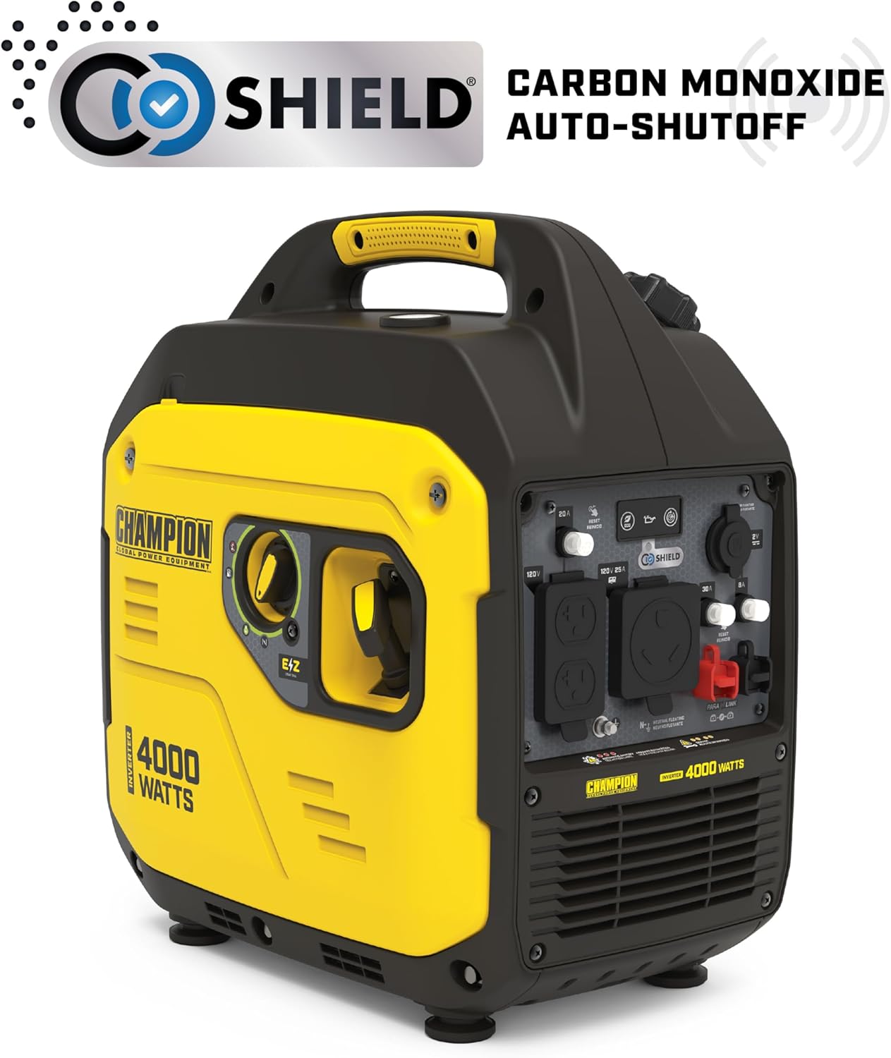 Champion Power Equipment 4000-Watt RV Ready Portable Inverter Generator with Quiet Technology and CO Shield Champion Power Equipment 4000-Watt RV Ready Portable Inverter Generator with Quiet Technology and CO Shield - Image 7