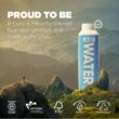 JUST Water Premium Pure Still Spring Water in an Eco-Friendly BPA Free Plant-Based Bottle, 16.9 Fl Oz (Pack of 12)