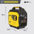 Champion Power Equipment 4000-Watt RV Ready Portable Inverter Generator with Quiet Technology and CO Shield Champion Power Equipment 4000-Watt RV Ready Portable Inverter Generator with Quiet Technology and CO Shield
