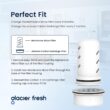 GLACIER FRESH Water Pitcher Filter Replacement for LS Home Dispenser and Pitcher Systems, Reduces Chlorine Taste and Odor