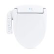 Brondell SE400-RW Swash SE400 Electric Bidet Toilet Heated Seat, Oscillating Stainless Steel Nozzle, Warm Air Dryer, Round