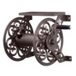 Liberty Garden 708 Steel Decorative Wall Mount Garden Hose Reel, Holds 125-Feet of 5/8-Inch Hose - Bronze