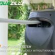 Retractable Garden Hose Reel, 100Ft x 5/8" Durable Wall Mounted Water Hose Reel with 180° Swivel Bracket