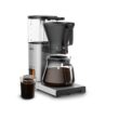 KRUPS Essential Brewer 8 Cup Drip Coffee Maker Machine SCA-Certified, Blooming Technology, Silver