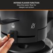 KRUPS Essential Brewer 8 Cup Drip Coffee Maker Machine SCA-Certified, Blooming Technology, Silver