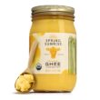 Spring Sunrise Organic Grass Fed Ghee Butter - USDA Certified Organic Clarified Butter - Sustainably Sourced (16oz Jar)