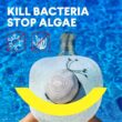 PROFELIZ Chlorine Tablets 3 Inch for Swimming Pools, Kills Bacteria and Stops Algae, Slow Dissolving, 40lbs