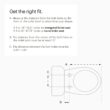 Brondell Bidet Toilet Seat Non-Electric Swash Ecoseat, Fits Elongated Toilets, White - Dual Nozzle System - Bidet with Easy Installation