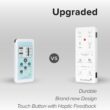 SmartBidet SB-1000WE Electric Bidet Toilet Seat with Heated Seating, Warm Air Dryer, Temperature Control Wash