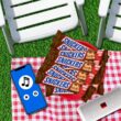 SNICKERS Milk Chocolate Candy Bars - Individually Wrapped Share Size Milk Chocolate Bars, 3.29 oz, Pack of 24 Bulk Box