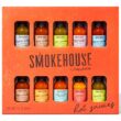 Smokehouse by Thoughtfully, Gourmet Hot Sauce Gift Set, Flavors Include Mango Habanero, Buffalo, Bacon Cayenne, Set of 10