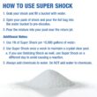 Doheny's Super Pool Shock, Pro-Grade Chlorine Shock, Quick-Dissolving, Fast-Acting 68% Cal-Hypo Granular Pool Shock, 24 x 1lb Bags