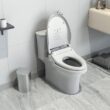 LEIVI Electric Bidet Smart Toilet Seat with Dual Control Mode, Adjustable Warm Water and Air Dryer, Ultra Slim Heated Toilet Seat