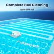 Hydro 4SE Corded Automatic Robotic Pool Vacuum Cleaner, 40FT Long Cable + 4 Cleaning Modes + One-Key Touch Contral