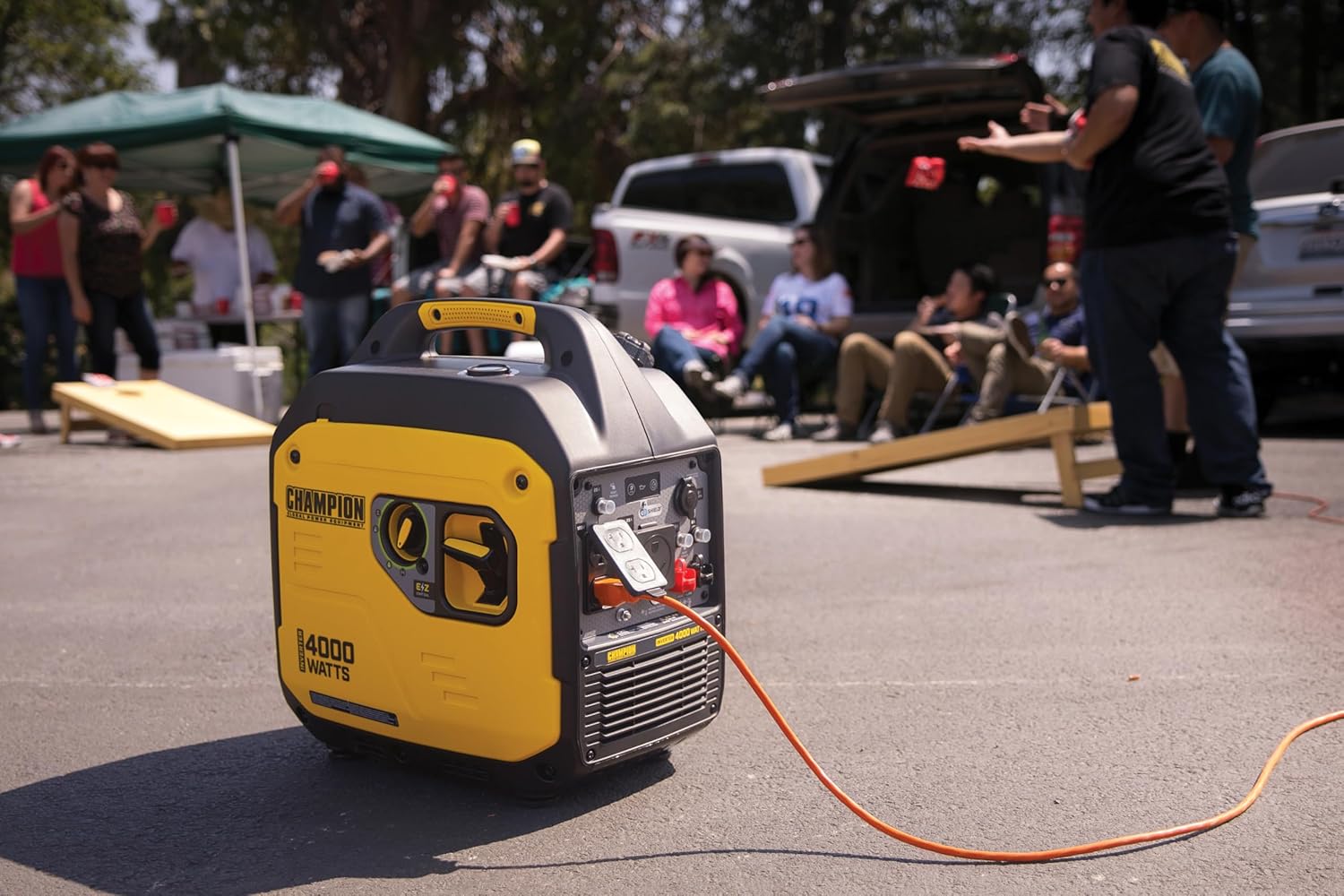 Champion Power Equipment 4000-Watt RV Ready Portable Inverter Generator with Quiet Technology and CO Shield Champion Power Equipment 4000-Watt RV Ready Portable Inverter Generator with Quiet Technology and CO Shield - Image 5