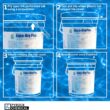 Pool Shock by Aqua Org Plus - 65% Granular Cal Hypo - Swimming Pool Shock - 50 Pound Pail