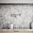 KOHLER Vibrant Stainless Single Handle Wall-mount Pot Filler Kitchen Faucet