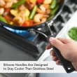 KitchenAid Hard Anodized Nonstick Cookware Pots and Pans Set, 10 Piece, Onyx Black