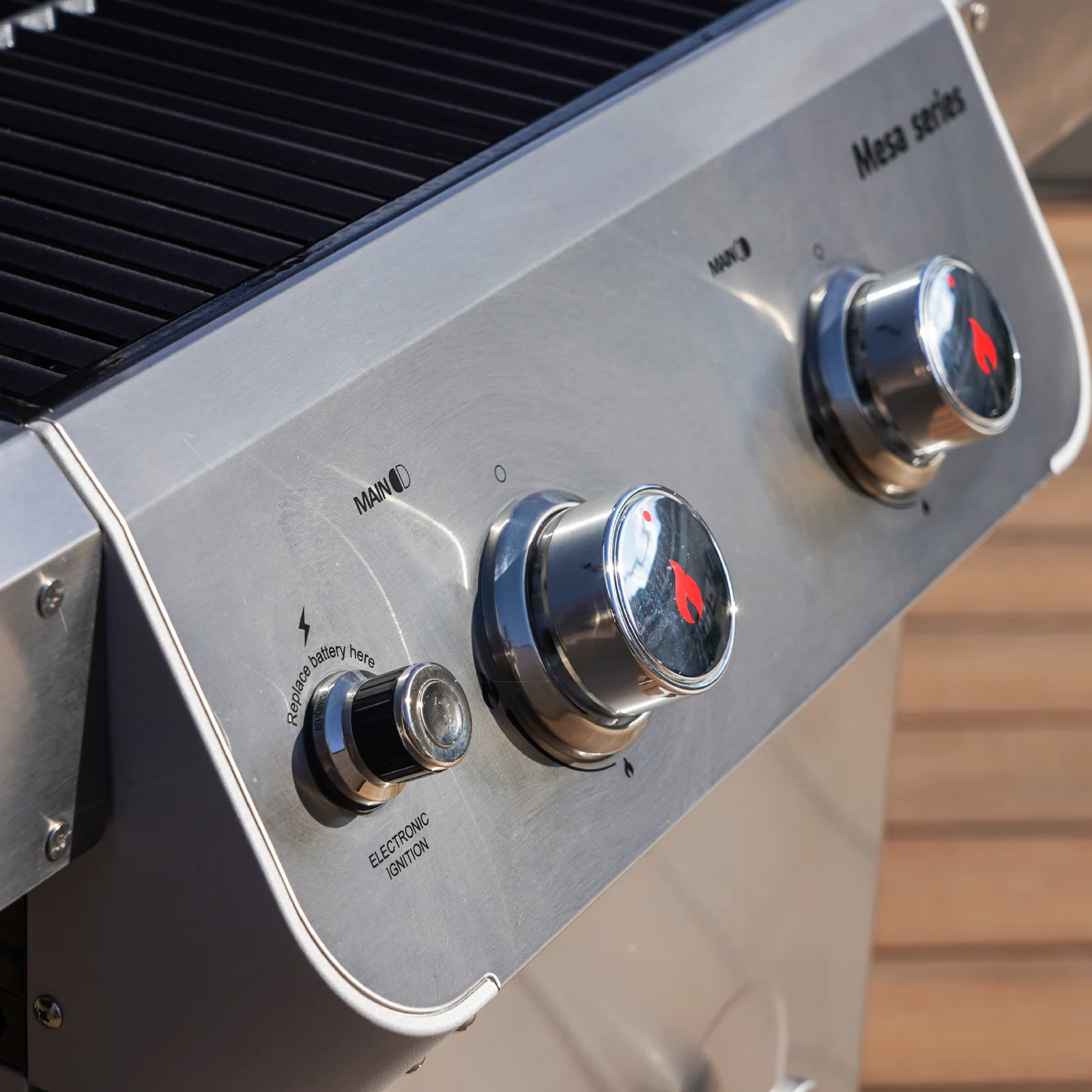 Monument Grills Mesa Series 2-Burner Free Standing Stailless Liquid Propane 24000 BTU Gas Grill with Cabinet, Gray Monument Grills Mesa Series 2-Burner Free Standing Stailless Liquid Propane 24000 BTU Gas Grill with Cabinet, Gray - Image 16