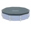Intex 12 x 2.5 Foot Metal Frame Above Ground Pool with Filter and Accessories