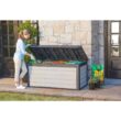 Keter Premier 150 Gallon Durable Resin Outdoor Storage and Organization Deck Box Ideal For Garden Patio Furniture and Supplies, Grey Keter Premier 150 Gallon Durable Resin Outdoor Storage and Organization Deck Box Ideal For Garden Patio Furniture and Supplies, Grey