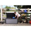 Keter Premier 150 Gallon Durable Resin Outdoor Storage and Organization Deck Box Ideal For Garden Patio Furniture and Supplies, Grey Keter Premier 150 Gallon Durable Resin Outdoor Storage and Organization Deck Box Ideal For Garden Patio Furniture and Supplies, Grey