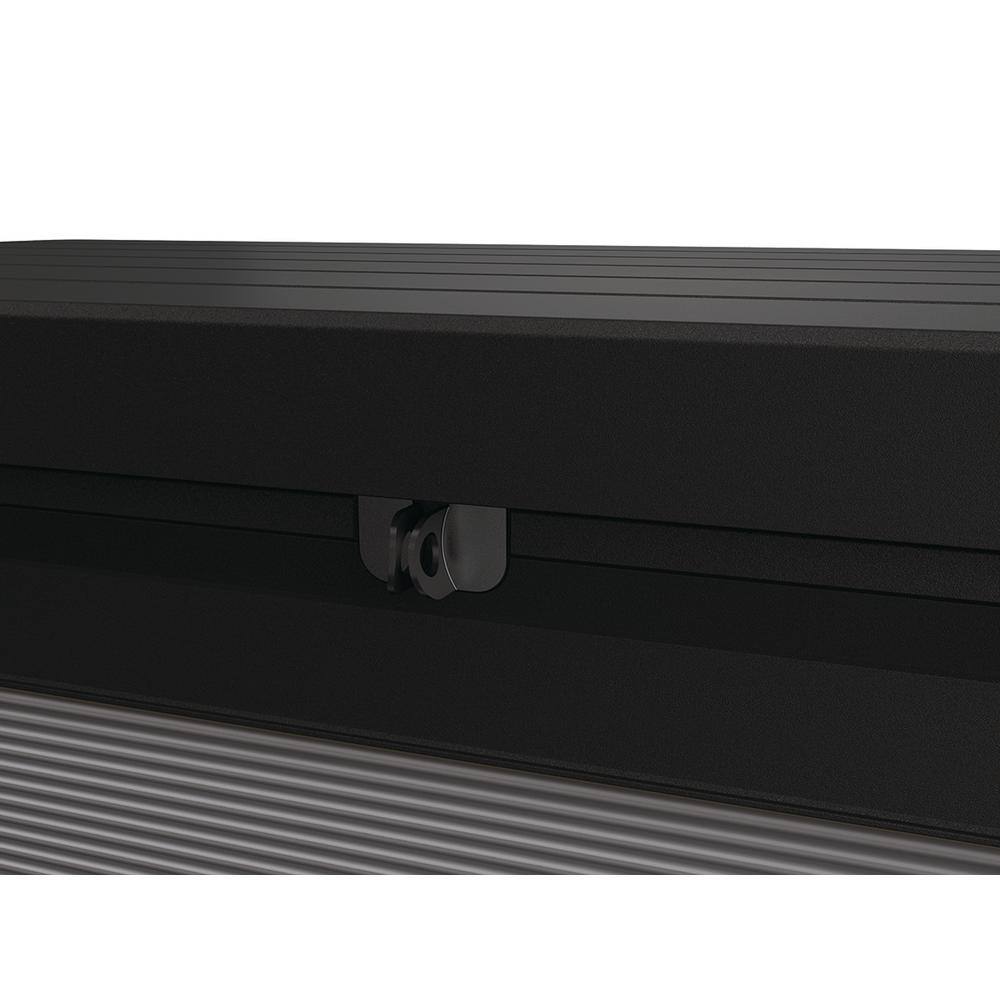 Keter Premier 150 Gallon Durable Resin Outdoor Storage and Organization Deck Box Ideal For Garden Patio Furniture and Supplies, Grey Keter Premier 150 Gallon Durable Resin Outdoor Storage and Organization Deck Box Ideal For Garden Patio Furniture and Supplies, Grey - Image 13