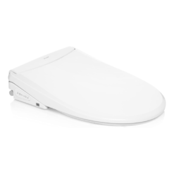 Brondell Thinline T44-EW Swash Electric Bidet Toilet Seat With Thin Profile, Heated,Remote Control, Oscillating Stainless Steel Nozzle