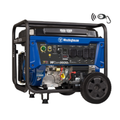 Westinghouse WGen9500c Remote Electric Start 12500 / 9500 -Watt Single fuel Portable Generator
