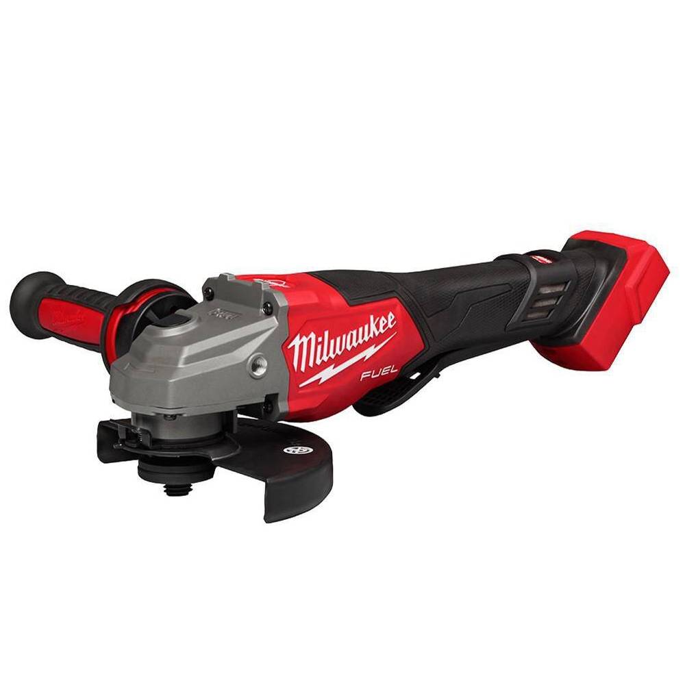 Milwaukee M18 FUEL 18-Volt Lithium-Ion Brushless Cordless 4-1/2 in./6 in. Braking Grinder with Paddle Switch (Tool-Only) 3670-20 Milwaukee M18 FUEL 18-Volt Lithium-Ion Brushless Cordless 4-1/2 in./6 in. Braking Grinder with Paddle Switch (Tool-Only) 3670-20