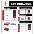 Milwaukee 49-66-7840 SHOCKWAVE Impact Duty 1 in Drive 7 Piece MM & SAE Wheel Service Socket PACKOUT Set Milwaukee 49-66-7840 SHOCKWAVE Impact Duty 1 in Drive 7 Piece MM & SAE Wheel Service Socket PACKOUT Set