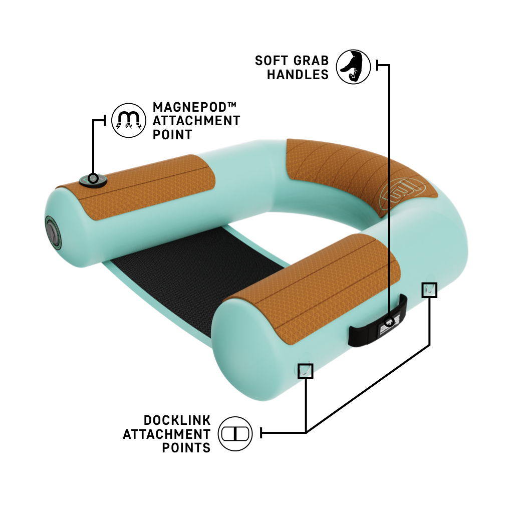 BOTE Inflatable Hangout Sling Chair Classic 2-Pack BOTE Inflatable Hangout Sling Chair Classic 2-Pack - Image 4
