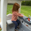 Step2 Adventure Camper and Plastic Toddler Outdoor Playhouse