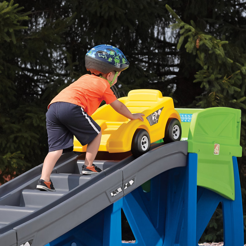 Step2 Extreme Coaster Outdoor Kids Ride On Roller Coaster