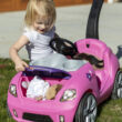 Step2 Whisper Ride II Toddler Push Car and Kids Riding Toys, Pink