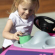Step2 Whisper Ride II Toddler Push Car and Kids Riding Toys, Pink