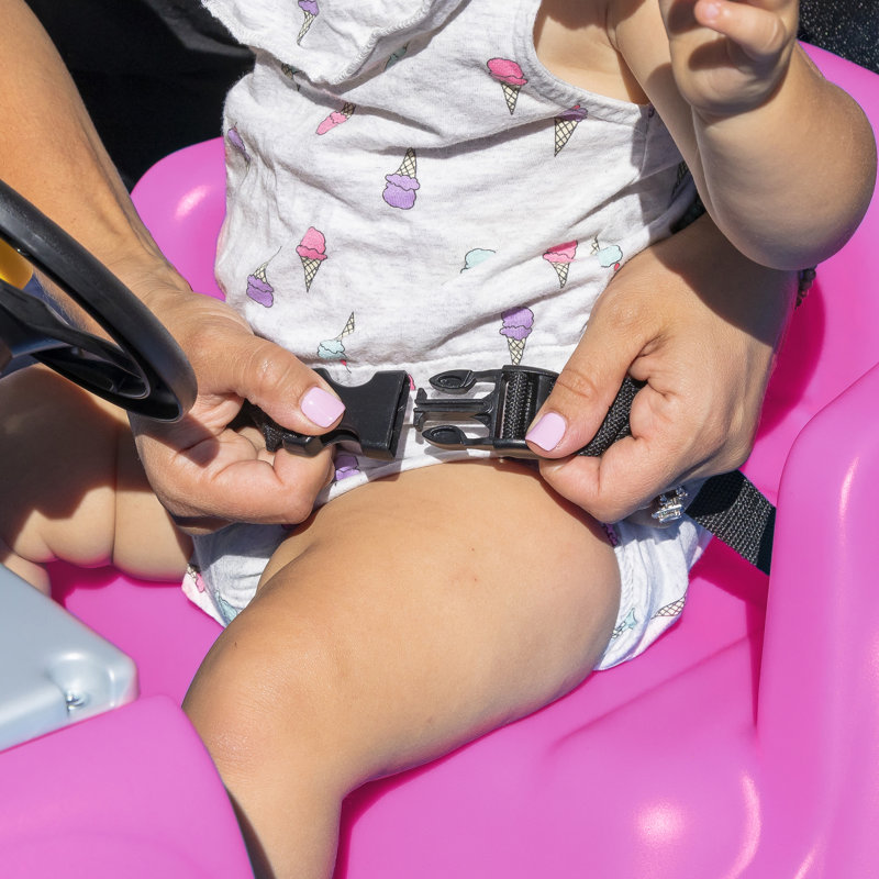 Step2 Whisper Ride II Toddler Push Car and Kids Riding Toys, Pink