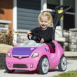 Step2 Whisper Ride II Toddler Push Car and Kids Riding Toys, Pink