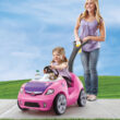 Step2 Whisper Ride II Toddler Push Car and Kids Riding Toys, Pink