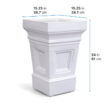 Step 2 Atherton Self-Watering Planter Box, White, 2