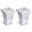 Step 2 Atherton Self-Watering Planter Box, White, 2