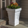 Step 2 Atherton Self-Watering Planter Box, White, 2