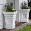 Step 2 Atherton Self-Watering Planter Box, White, 2