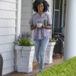 Step 2 Atherton Self-Watering Planter Box, White, 2